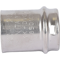 Заглушка Stout 20, латунь, пресс-соединение