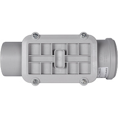 Ревизия Stout для внутренней канализации бесшумная D 110 с прямоугольной крышкой