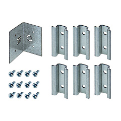 Комплект TECE TECEspring, панель смыва с прямоугольными кнопками, нержавеющая сталь, сатин