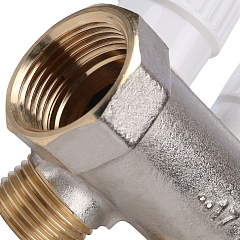 Коллектор Stout с регулировочными вентилями 3/4x1/2 с 3 отводами, SMB 6851 341203