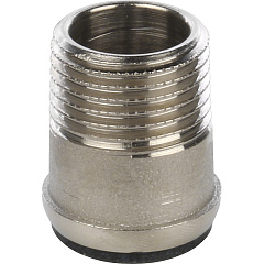 Кран шаровой Stout полнопроходной угловой с американкой 1/2 ВН, бабочка