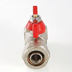 Кран шаровой VALTEC под обжим, рукоятка бабочка 16х1/2 вн.