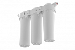 Трехступенчатый фильтр Гейзер ВК люкс для жесткой воды 3 19060