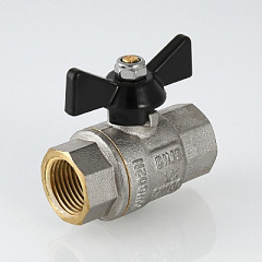 Кран шаровой VALTEC Perfect усиленный 3/4 ВВ, бабочка