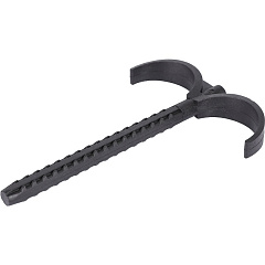 Дюбель-крюк Stout двойной, для труб д.32мм, длина 110 мм