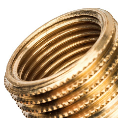 Футорка Stout с внутренней-наружной резьбой 1/2x3/8, арт.SFT-0028-001238