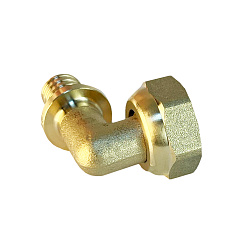 Угольник Valfex надвижной с накидной гайкой для труб РЕ-Х и PE-RT 16(2,2) х 1/2 дюйма