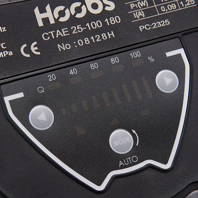 Циркуляционный насос HOOBS CTAE 25-100 180мм 185Вт 1x230В 50Гц (с гайками)