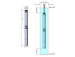 Скважинный насос UNIPUMP ECO MIDI-3