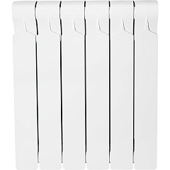 Алюминиевый секционный радиатор отопления Stout Vega 500 / 5 секций