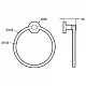Полотенцедержатель Jacob Delafon EO Classique кольцо E77822-CP