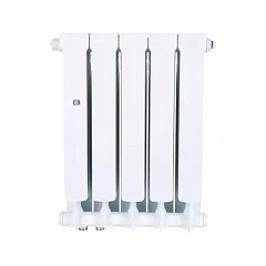 Биметаллический секционный радиатор отопления Stout Space Ventil 500 / 5 секций (нижнее правое)