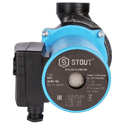 Циркуляционный насос Stout 32/80-180 мм