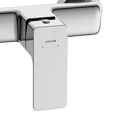 Смеситель для ванны/душа Cersanit GEO, на стену, без излива