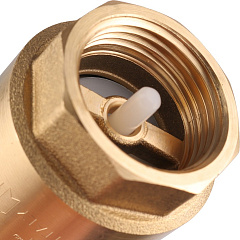 Клапан обратный Stout пружинный с пластиковым седлом ВВ 1