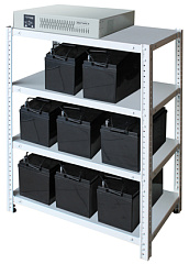 Стеллаж для АКБ Бастион 1,0х0,7х0,4-4П