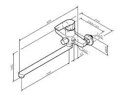 Универсальный смеситель AM.PM Gem F90A90000