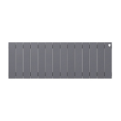 Биметаллический секционный радиатор отопления Royal Thermo PianoForte Silver Satin 300 / 14 секций