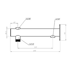 Консоль для расширительного бака из нержавеющей стали ПроксиТерм KRB-01