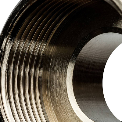 Муфта переходная Stout никелированная 1 1/2 x1 внутренняя-наружная резьба