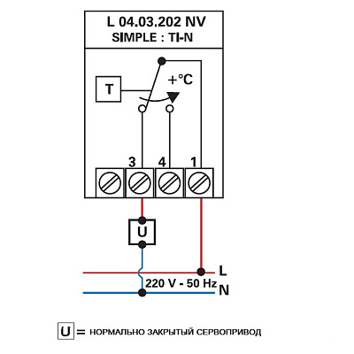 Комнатный термостат Watts BELUX TI-N