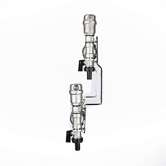 Коллекторная группа VALTEC НЕРЖ, в сборе, 1х4 вых. Евроконус 3/4