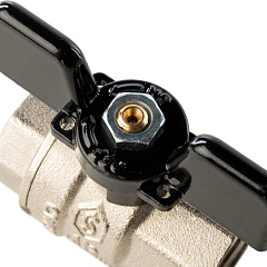 Кран шаровой Stout полнопроходной 1 1/4 ВВ, бабочка