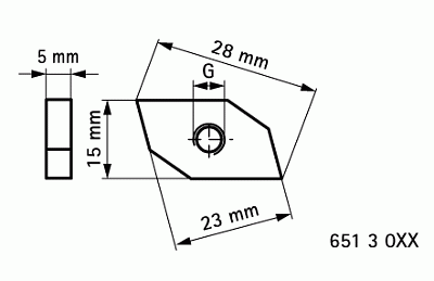 Канальная гайка Walraven BIS 651А WM0-35, М8