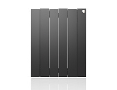 Биметаллический секционный радиатор отопления Royal Thermo PianoForte Noir Sable 500 / 6 секций