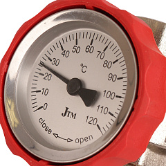 Насосная группа с термостатическим смесительным клапаном Rommer (35-60 гр) 1 без насоса, RDG-0002-002503