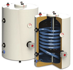 Бойлер косвенного нагрева Sunsystem BB 200 V/S1 UP