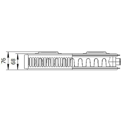 Стальной панельный радиатор отопления Лемакс С21/300/ 1200