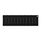 Биметаллический секционный радиатор отопления Royal Thermo PianoForte Noir Sable 200 / 12 секций