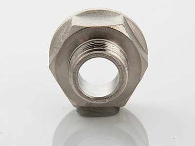 Переходник VALTEC 3/8 х 1/4 внутренняя-наружная резьба, никелированная латунь