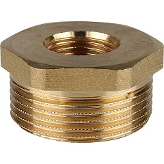 Футорка Stout с внутренней-наружной резьбой 1 1/4x1/2, арт.SFT-0028-011412