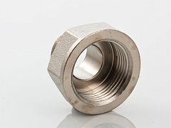 Переходник VALTEC 3/8 х 1/4 внутренняя-наружная резьба, никелированная латунь