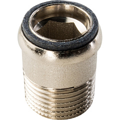 Кран шаровой Stout полнопроходной с американкой 1/2 ВН, бабочка