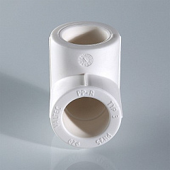 Угольник полипропиленовый VALTEC 90 градусов PPR 110 мм