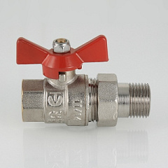 Кран шаровой VALTEC Base с полусгоном 3/4 ВН