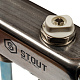 Коллектор Stout из нержавеющей стали для радиаторной разводки 1/3/4x7, SMS 0923 000007