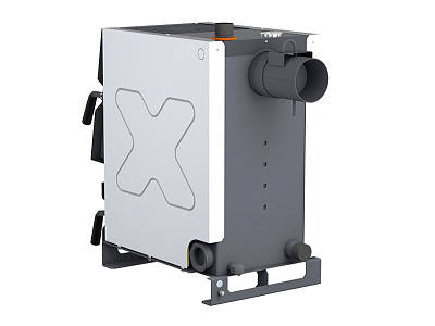 Твердотопливный напольный котел отопления ZOTA Master X-20 (без плиты)