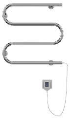 Электрический полотенцесушитель Terminus Электро 25 М-обр 500х500
