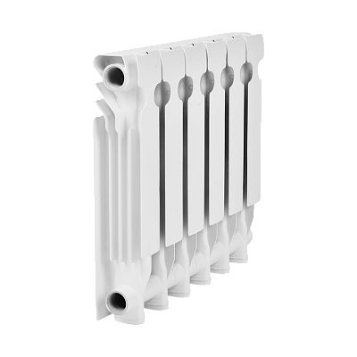 Алюминиевый секционный радиатор отопления SMART Install Easy One 350 / 6 секций