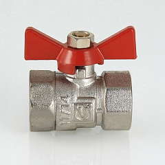 Кран шаровой VALTEC Compact 3/4 ВВ, бабочка