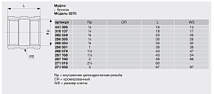 Муфта Viega бронза Rp-резьба 3270 1/8 441395