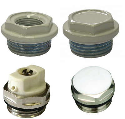 Комплект для монтажа радиаторов Tenrad универсальный 1/2 (с 2-мя кронштейнами)