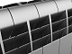 Биметаллический секционный радиатор отопления Royal Thermo Biliner 350 / Silver Satin / 4 секции