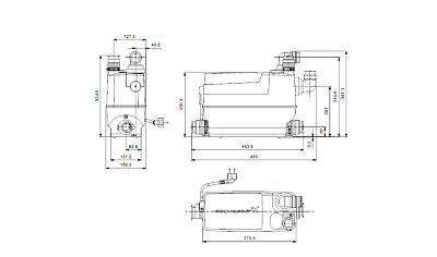 Канализационная установка Grundfos Sololift2 C-3