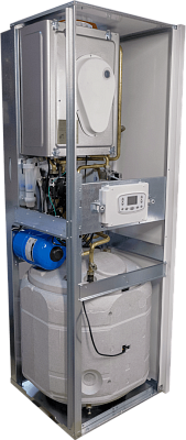 Напольный газовый конденсационный двухконтурный котел отопления Italtherm TIME COMPACT 35 K с бойлером (301051847)