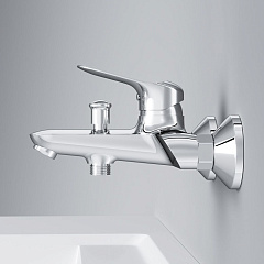 Смеситель для ванны с душем AM.PM Sunny F85C10000, хром